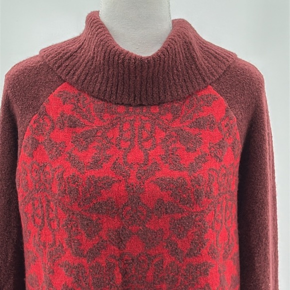 Toad & Co. Lucianna Turtleneck Boiled Wool Boucle Sweater - Size Large - Picture 2 of 6